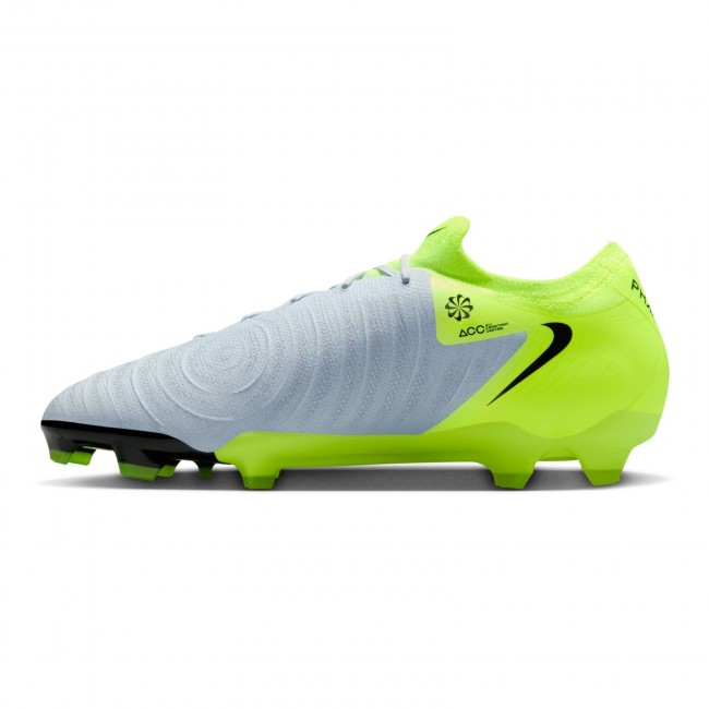 Nike football cleats white and green top