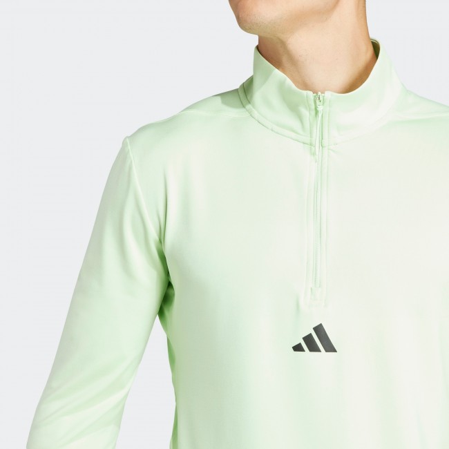 Adidas men s workout quarter zip track top hoodies and sweatshirts Training Buy online Sportland