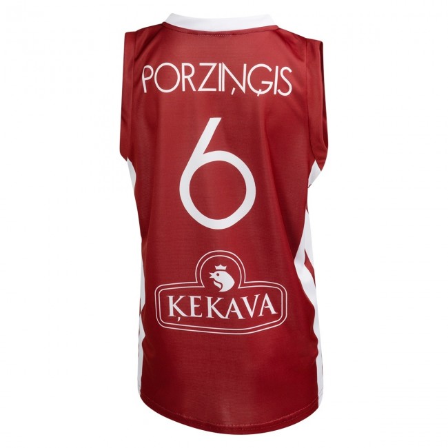 Musu zeme lat y jersey porzingis tops and shirts Leisure Buy online Sportland