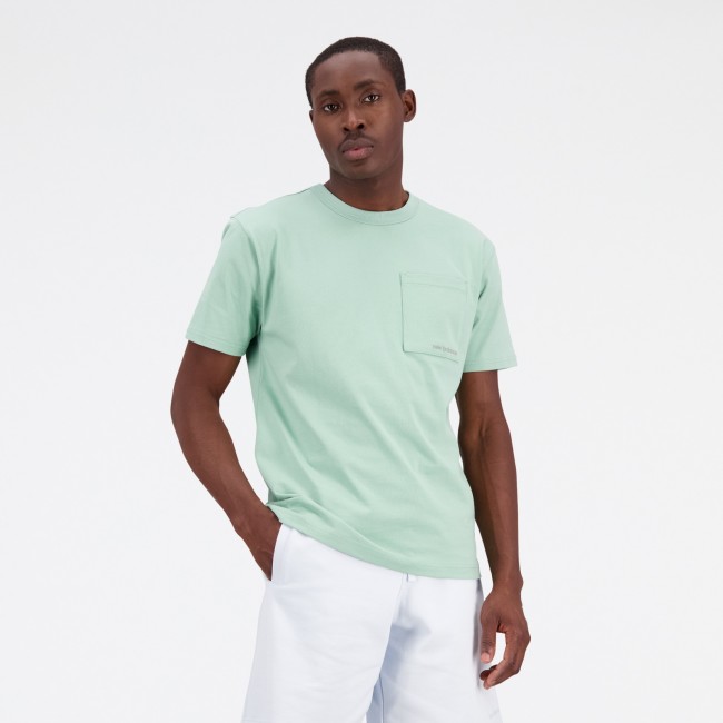 New balance men s nb athletics nature state short sleeve tee tops and shirts Leisure Buy online Sportland