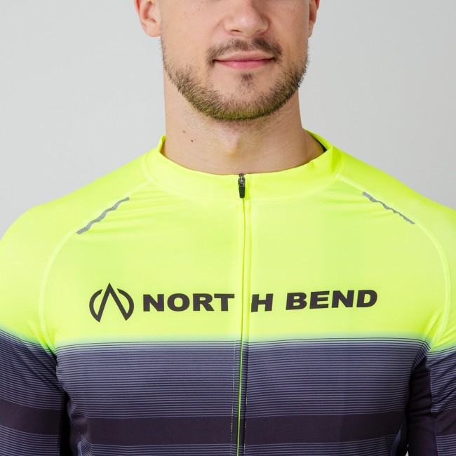 North bend men s carnival cycling long sleeve tops and shirts Cycling Buy online Sportland
