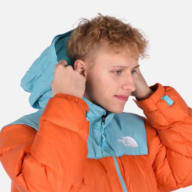 North face nuptse 1996 orange shop
