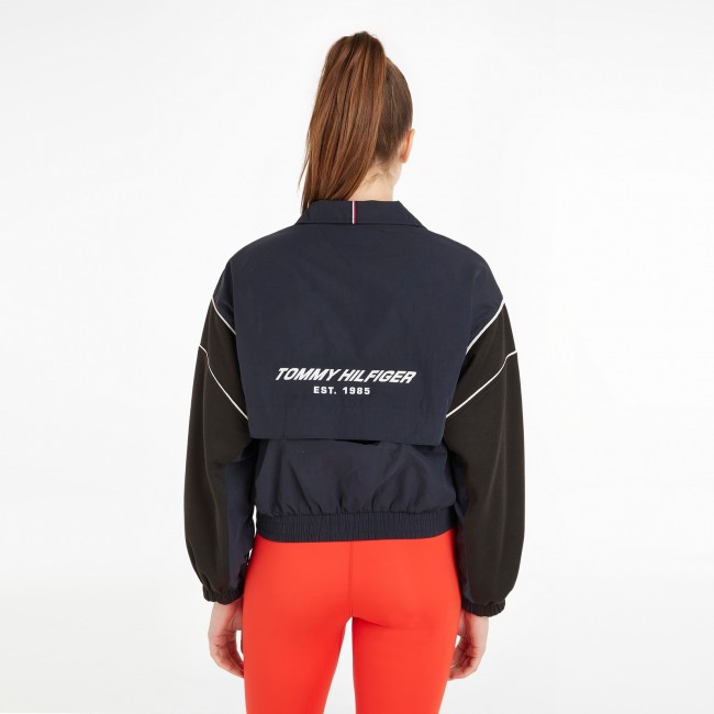 Tommy hilfiger track jacket women's on sale