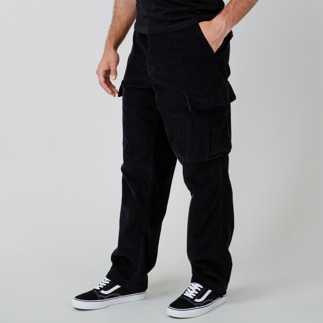 Vans men s service cargo cord loose tapered pants pants Leisure Buy online Sportland