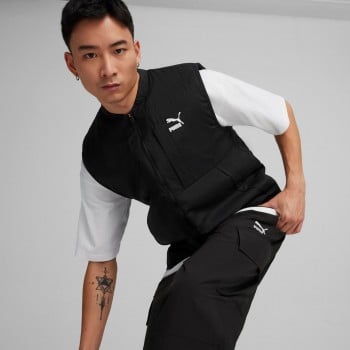 Puma mens outlet sweatpants vest