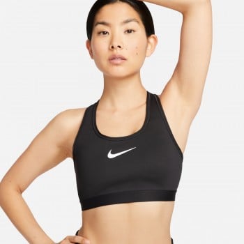 Nike Girls' Sportswear Classic Veneer Sports Bra Black/White Medium :  : Clothing, Shoes & Accessories