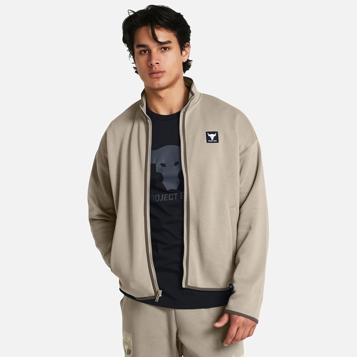 ［UNDER ARMOUR］PROJECT ROCKダウンジャケット Men's Under Armour Project Rock Duck Down Jacket Black Size