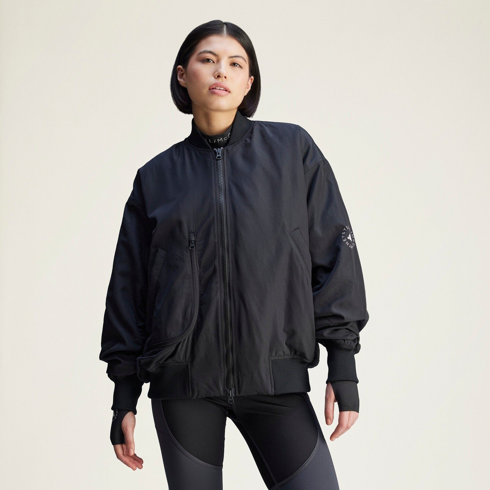 ADIDAS BY STELLA MCCARTNEY WOMEN'S PRINTED LONG PARKA