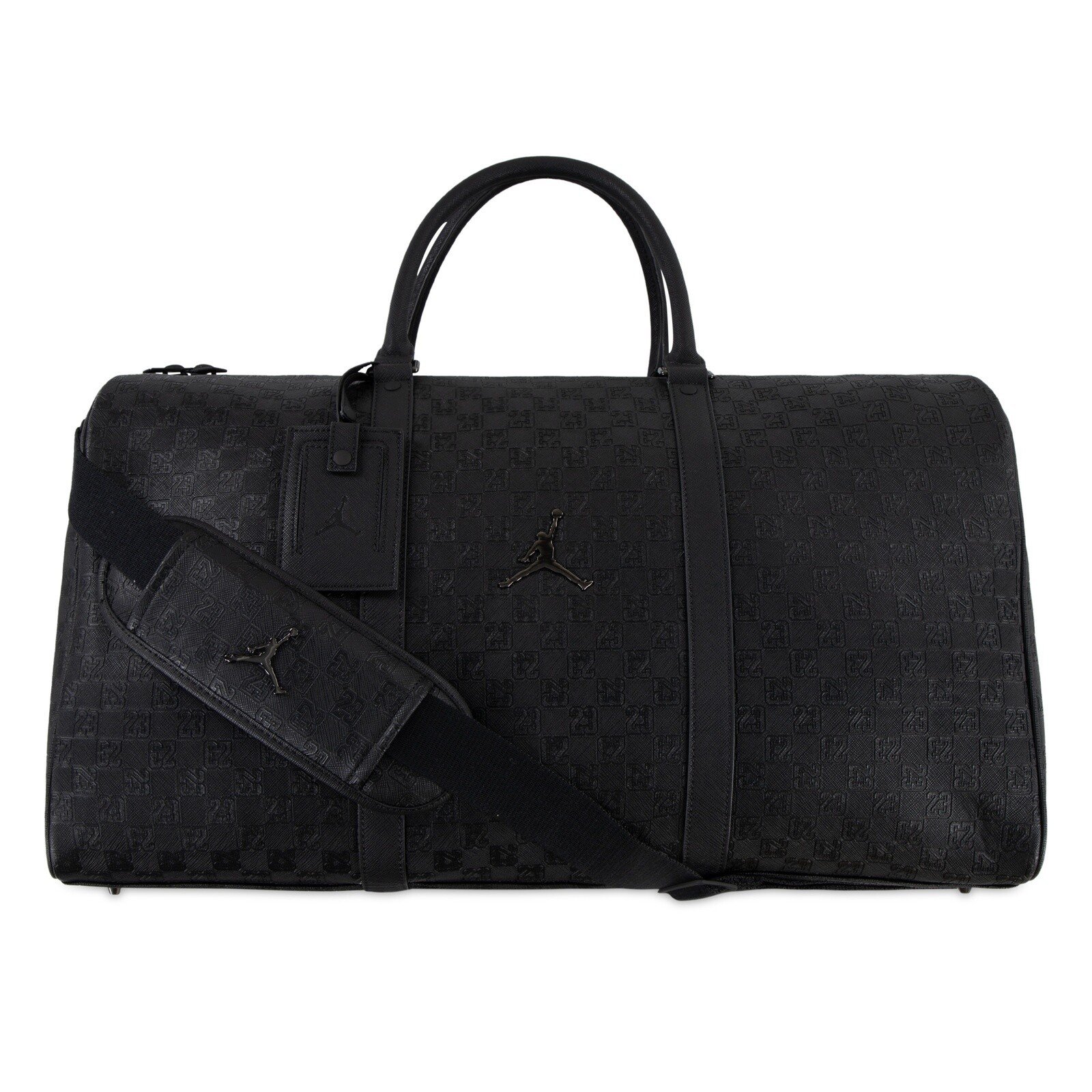 JORDAN BRAND MONOGRAM DUFFLE BAG BLACK 黒 Black Jordan Monogram Duffle Bag - JD Sports Global