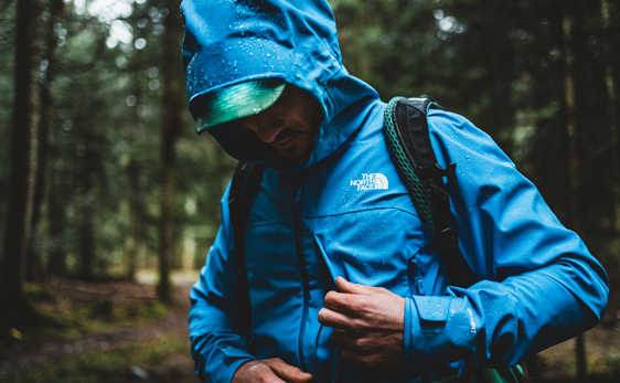 North face hiking on sale jacket